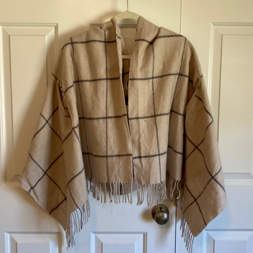 Madwell wool scarf shawl